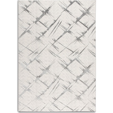 Obstruct Area Rug - Gray