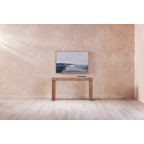 ocean shore blue wall art   