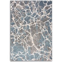 ocean blue area rug  x    