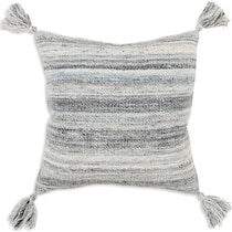 oceana gray outdoor accent pillow   