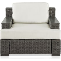 oceanside dark brown outdoor loveseat set   