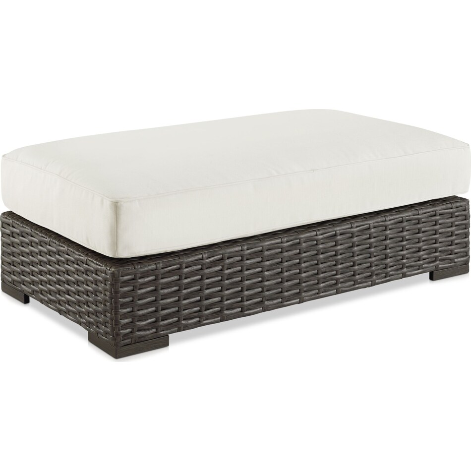 oceanside dark brown outdoor loveseat set   