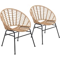 oceanview light brown outdoor chair   