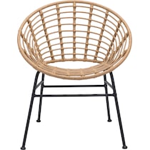 oceanview light brown outdoor chair   