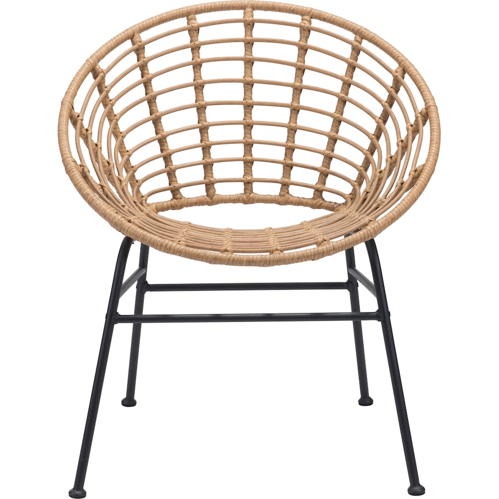 oceanview light brown outdoor chair   