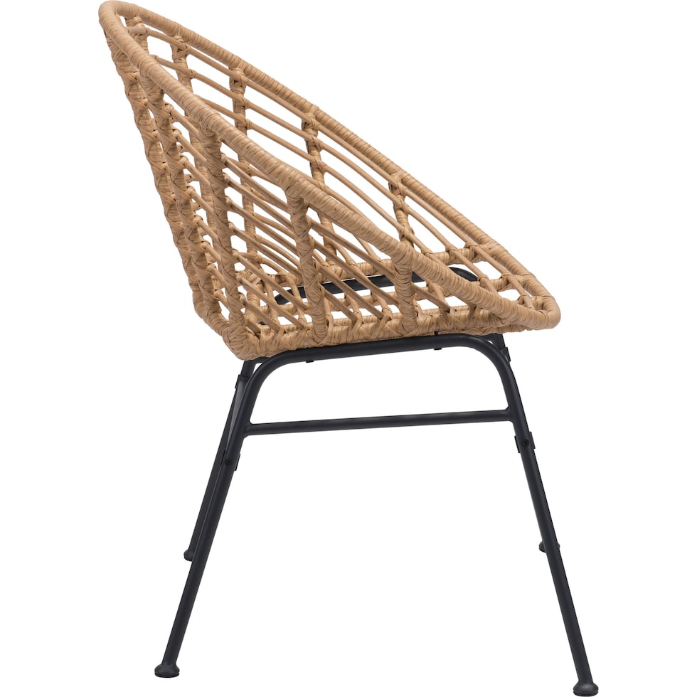 oceanview light brown outdoor chair   