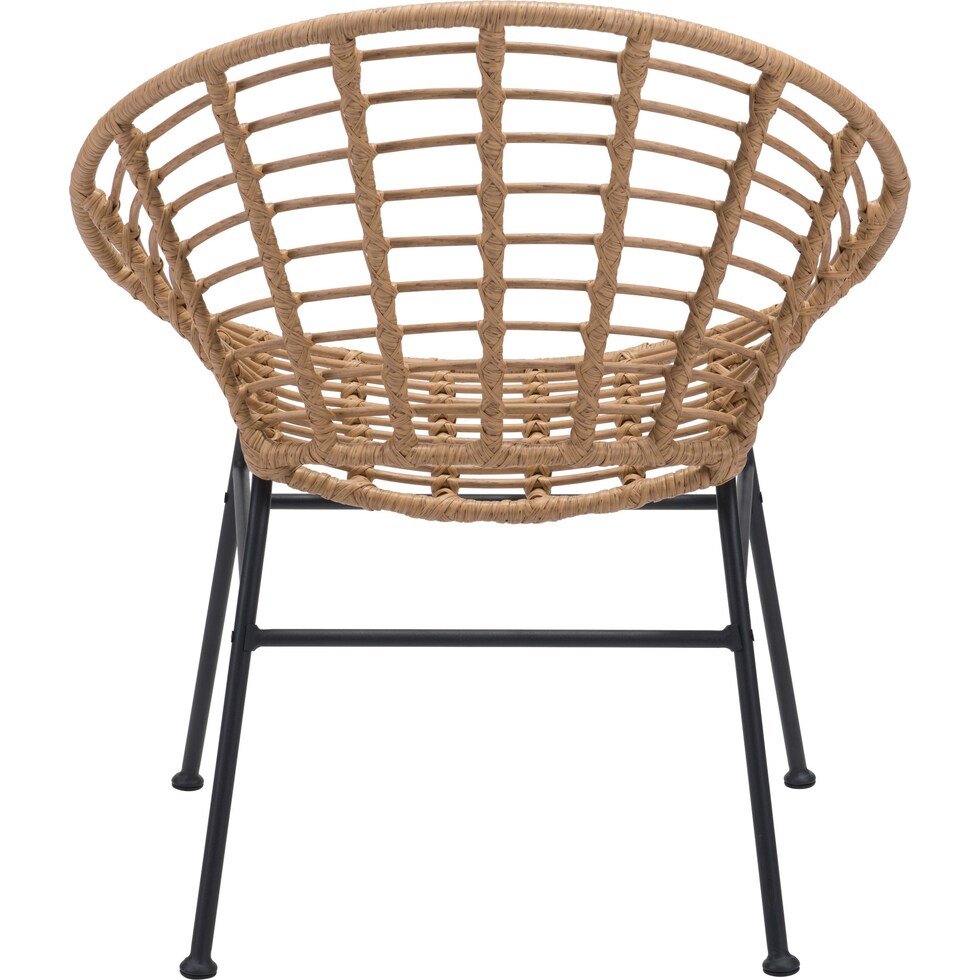 oceanview light brown outdoor chair   
