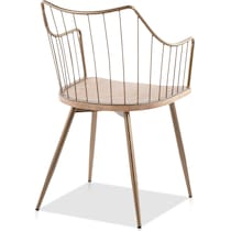 oden white dining chair   