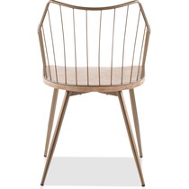 oden white dining chair   