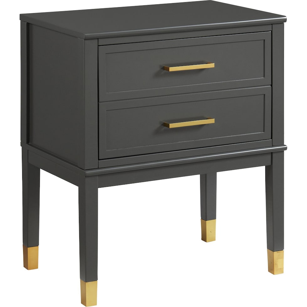 ohara gray side table   