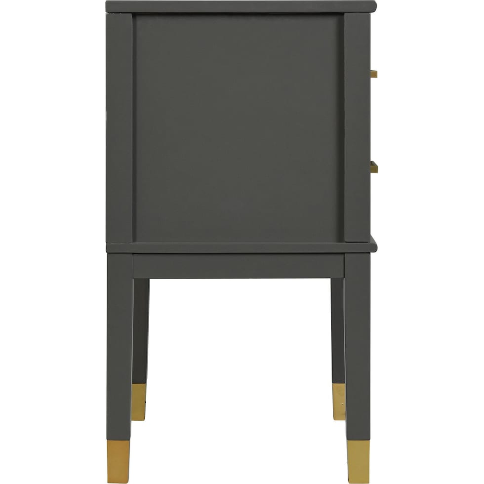 ohara gray side table   