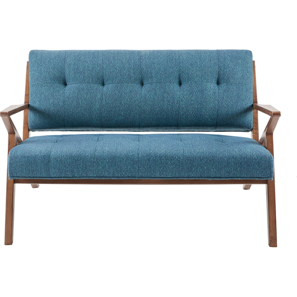 ojai blue loveseat   