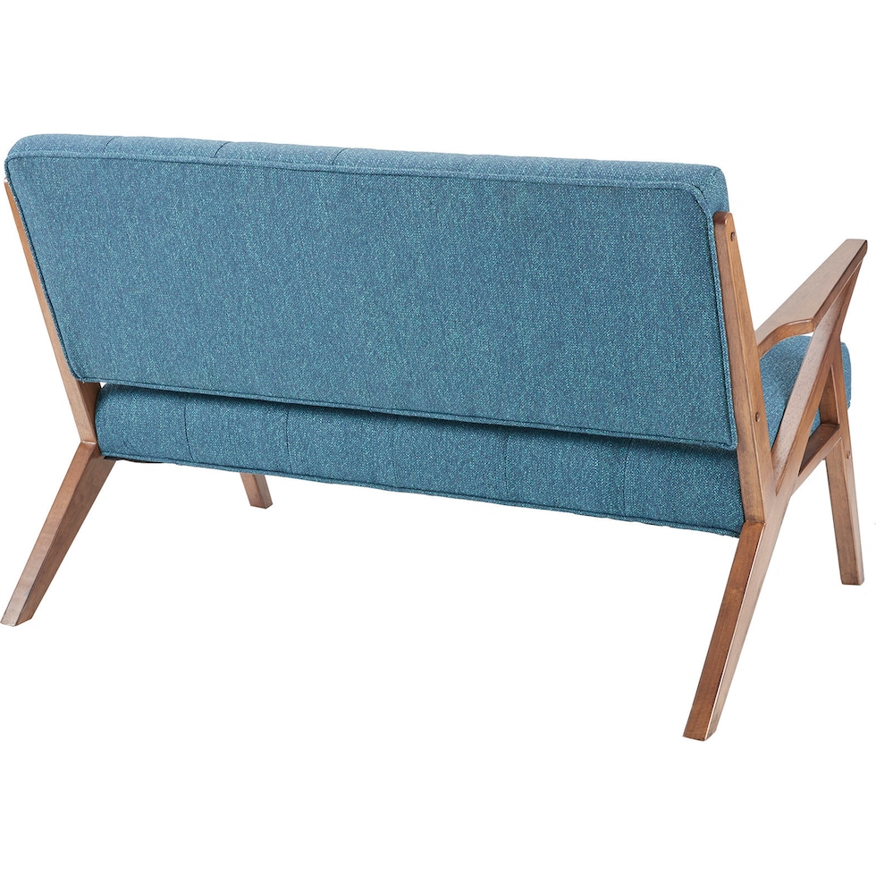 ojai blue loveseat   