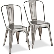 oliver dining gray dining chair   