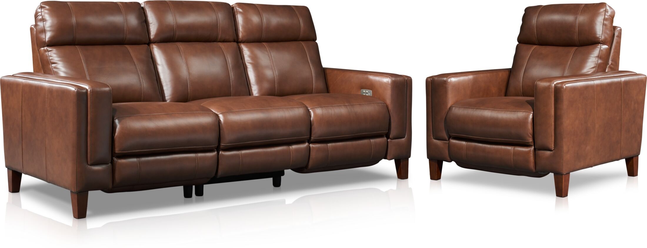 oliver dual power recliner