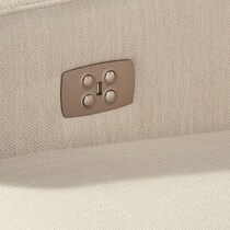 oliver white  pc power reclining living room   
