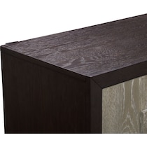 olivia bedroom black nightstand   