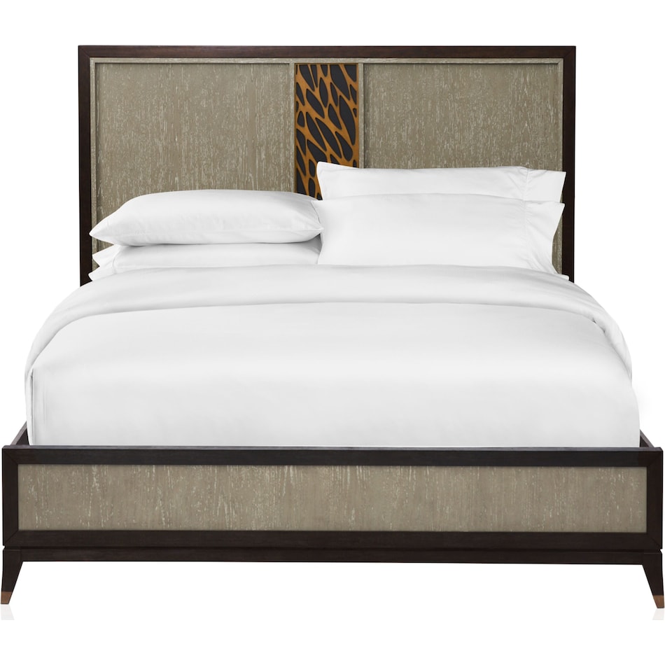 Olivia Queen Bed - Ebony | Value City Furniture