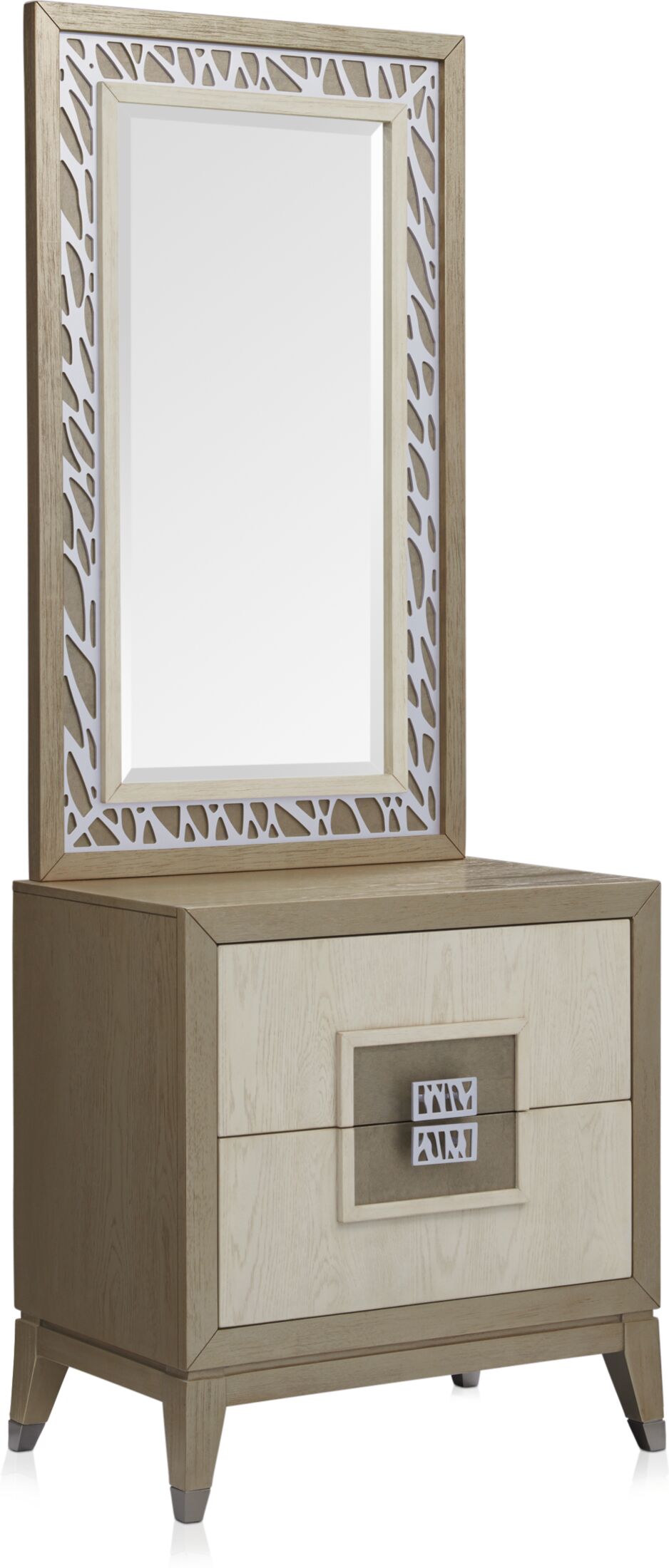 Olivia Nightstand with Mirror Value City Furniture