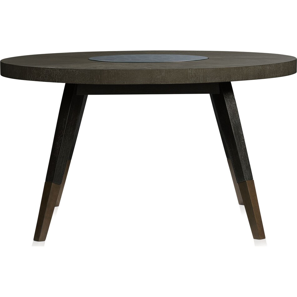 olivia dining room ebony dining table   