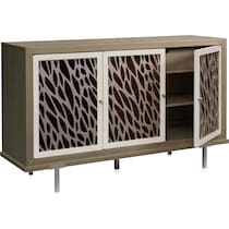 olivia dining room white server   