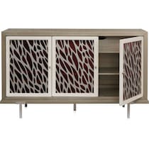 olivia dining room white server   