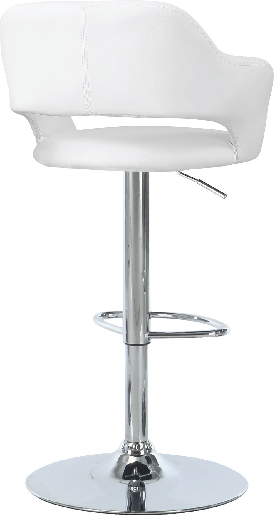 White chrome bar online stools