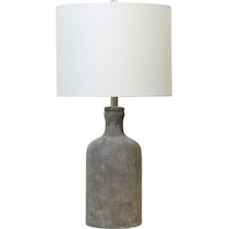 olney gray table lamp   