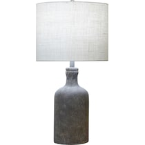 olney gray table lamp   