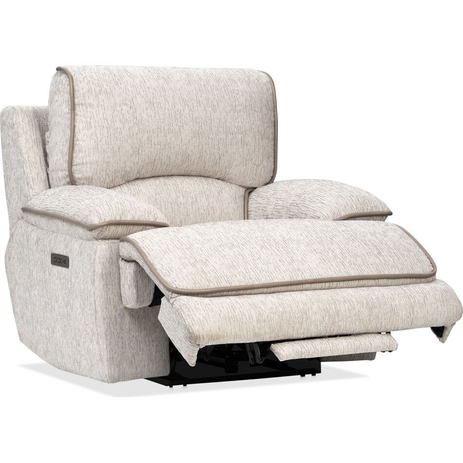 olsen dove power recliner   