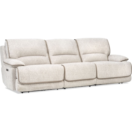 Olsen Dual Power 3-Piece Reclining Sofa