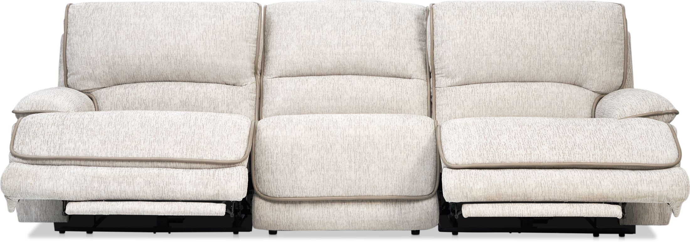 Olsen Dual Power 3-Piece Reclining Sofa