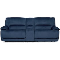olsen indigo loveseat   