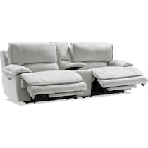 olsen silver loveseat   