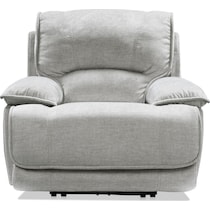 olsen silver recliner   