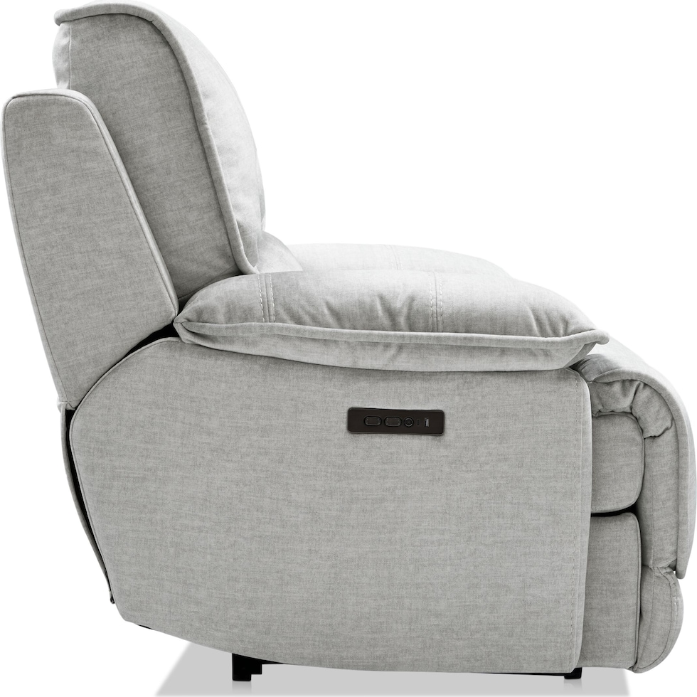 olsen silver recliner   