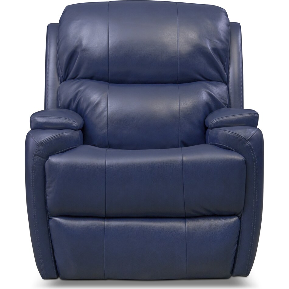 Omega TriplePower Leather Recliner Value City Furniture