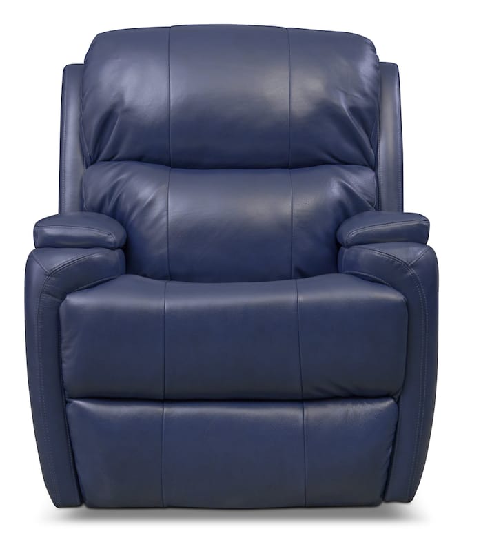 Omega TriplePower Leather Recliner Value City Furniture