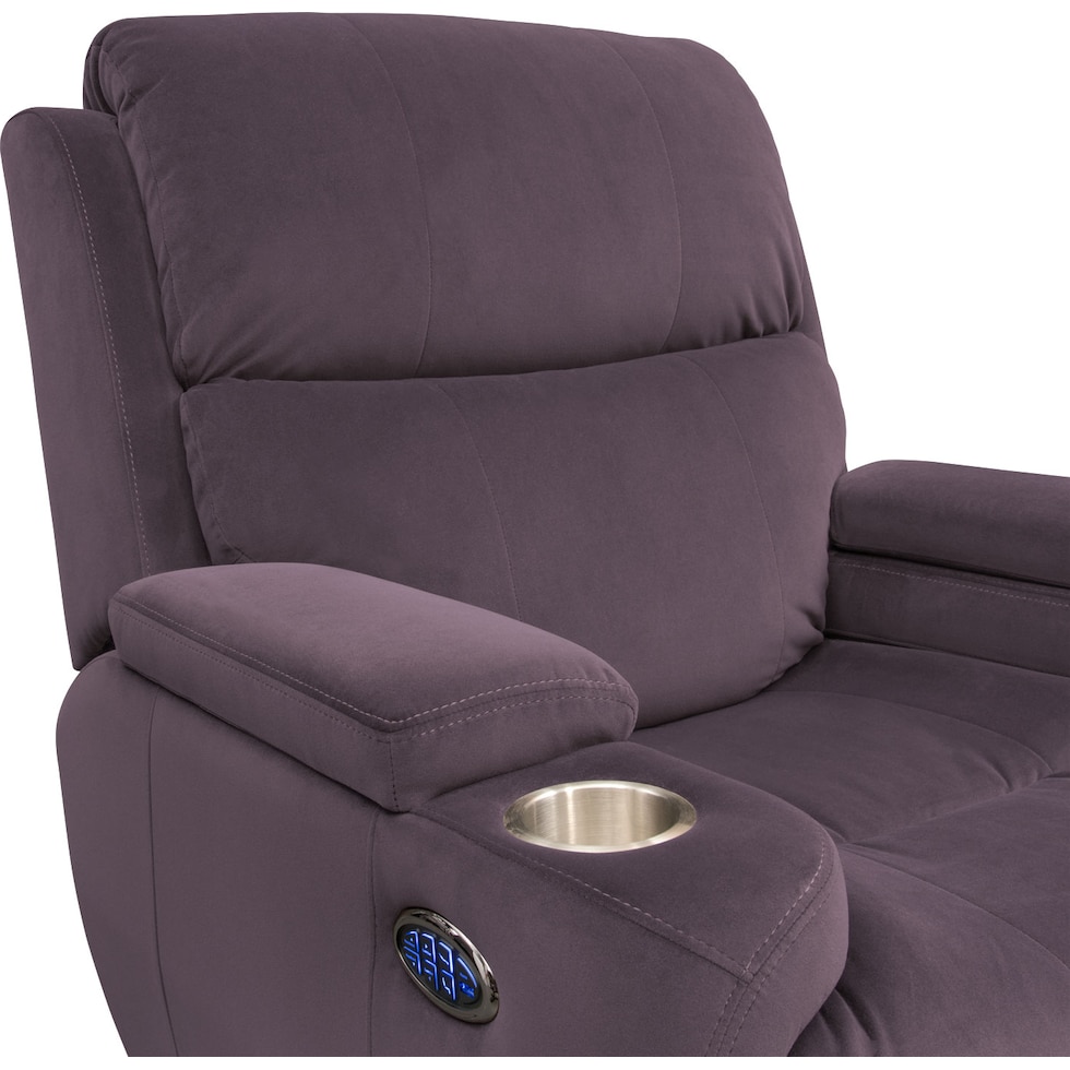 omega gray power recliner   