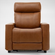 omni dark brown power recliner   