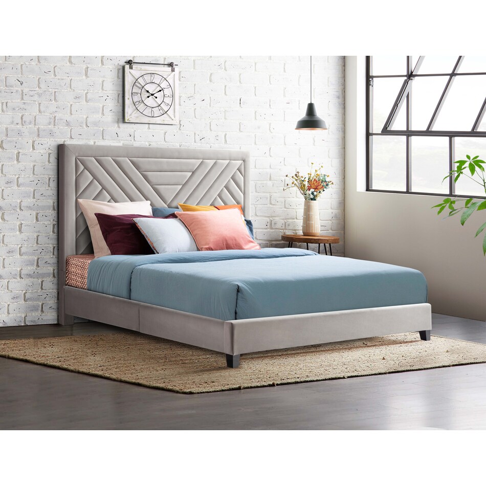 Omni Upholstered Bed Value City Furniture