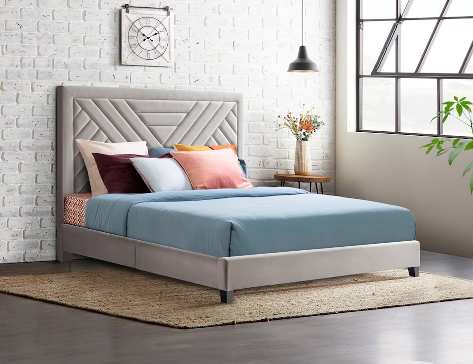 Omni Upholstered Bed Value City Furniture