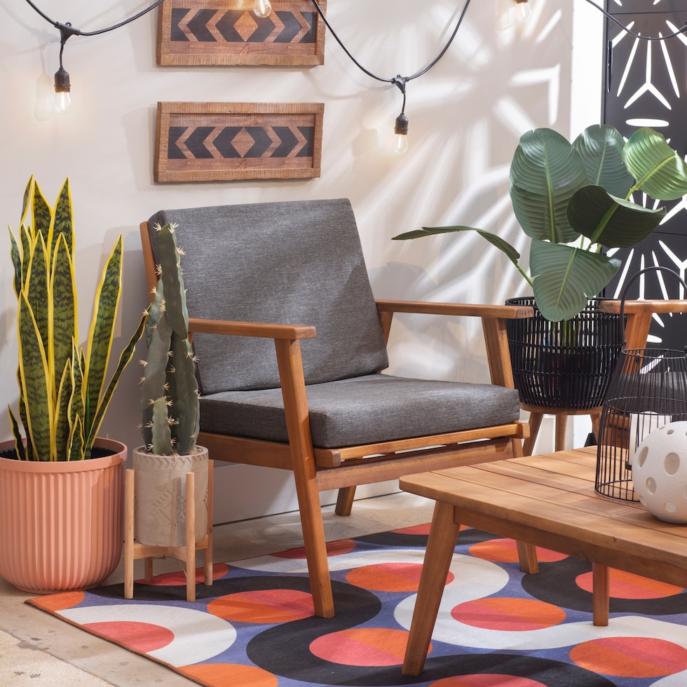 orcabessa gray outdoor chair set   
