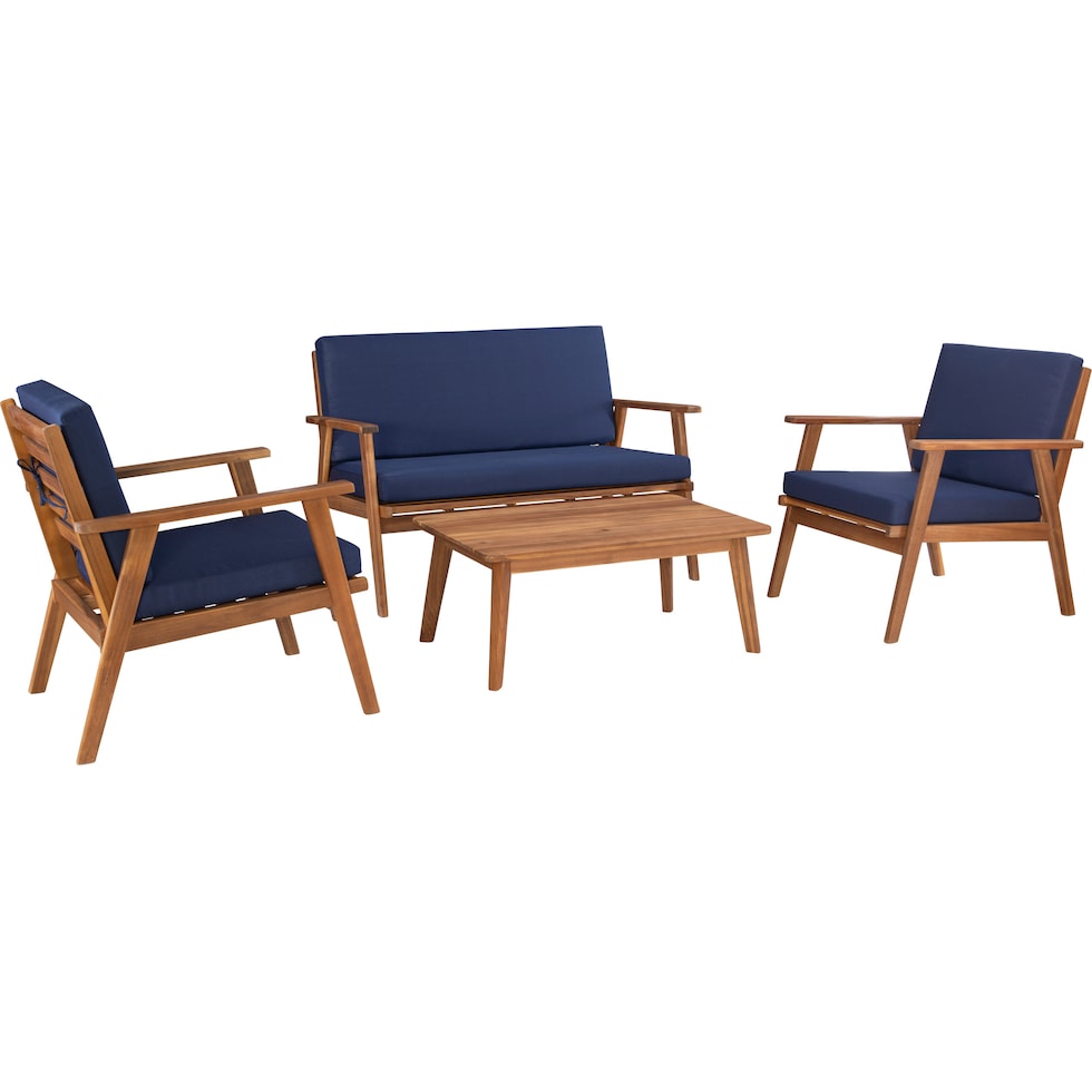 orcabessa navy outdoor chair set   