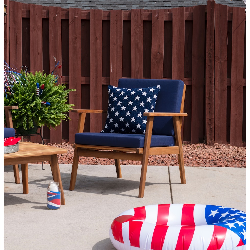 orcabessa navy outdoor chair set   
