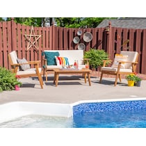 orcabessa white outdoor chair set   
