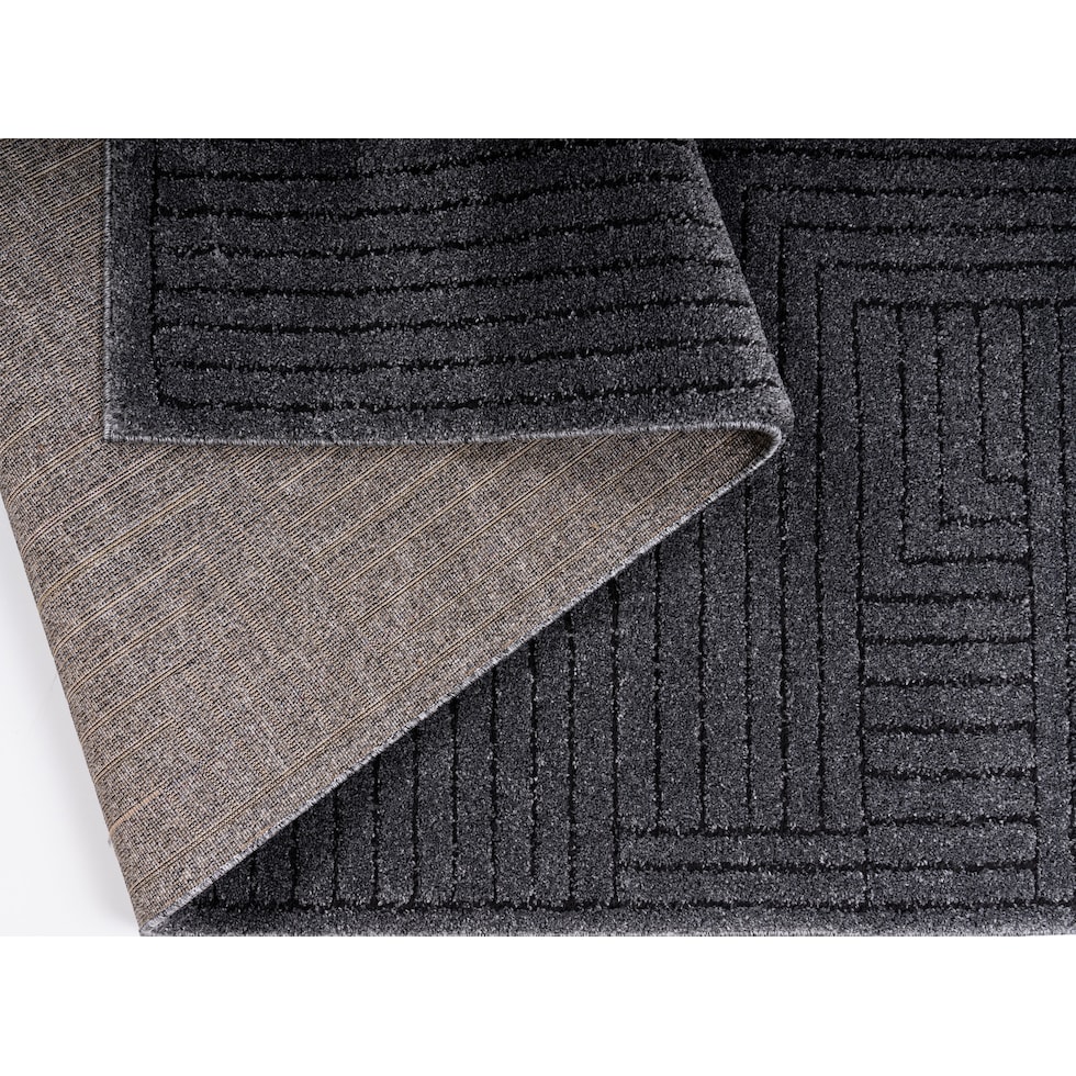 oriel black area rug  x    