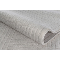 oriel white area rug  x    
