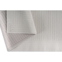 oriel white area rug  x    