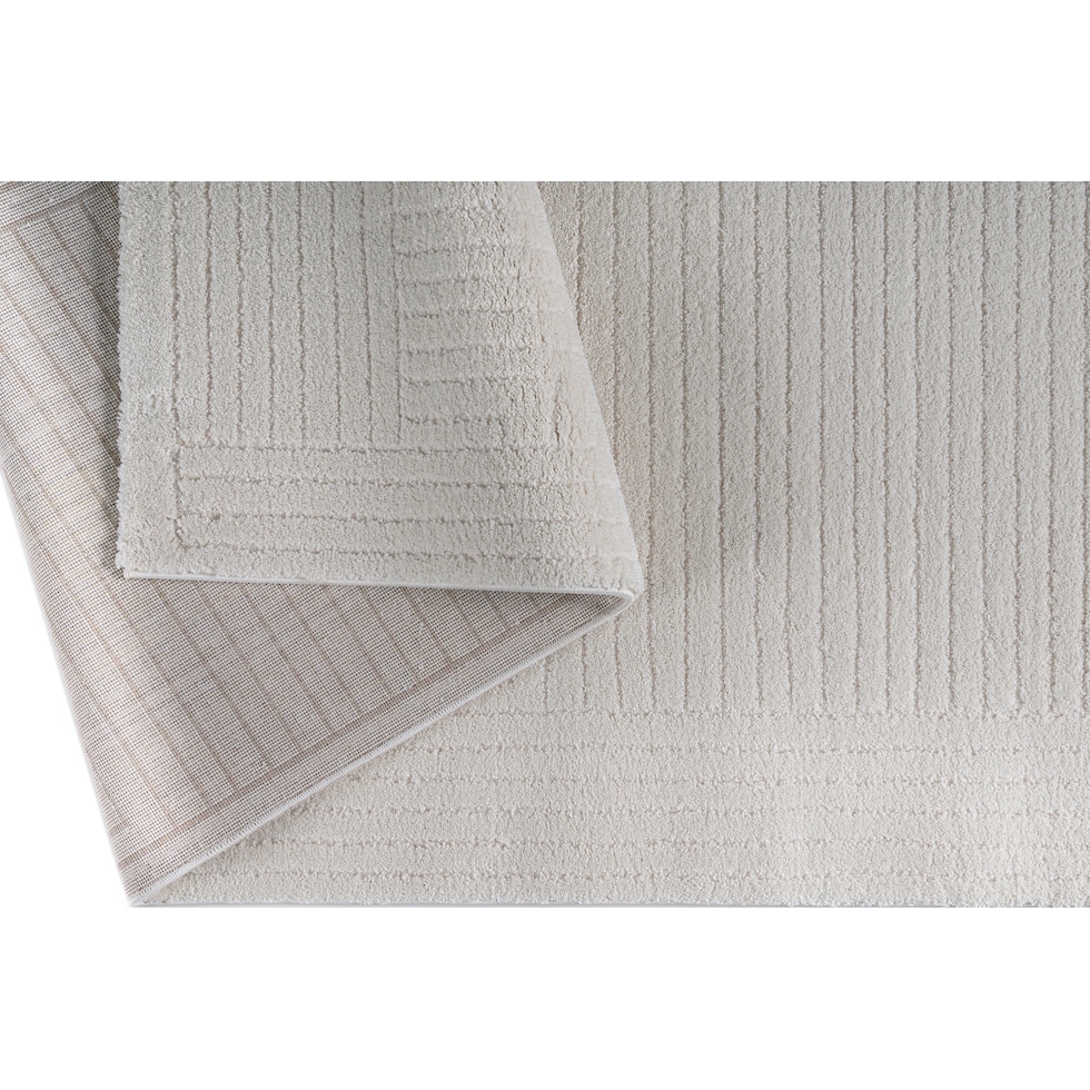 oriel white area rug  x    